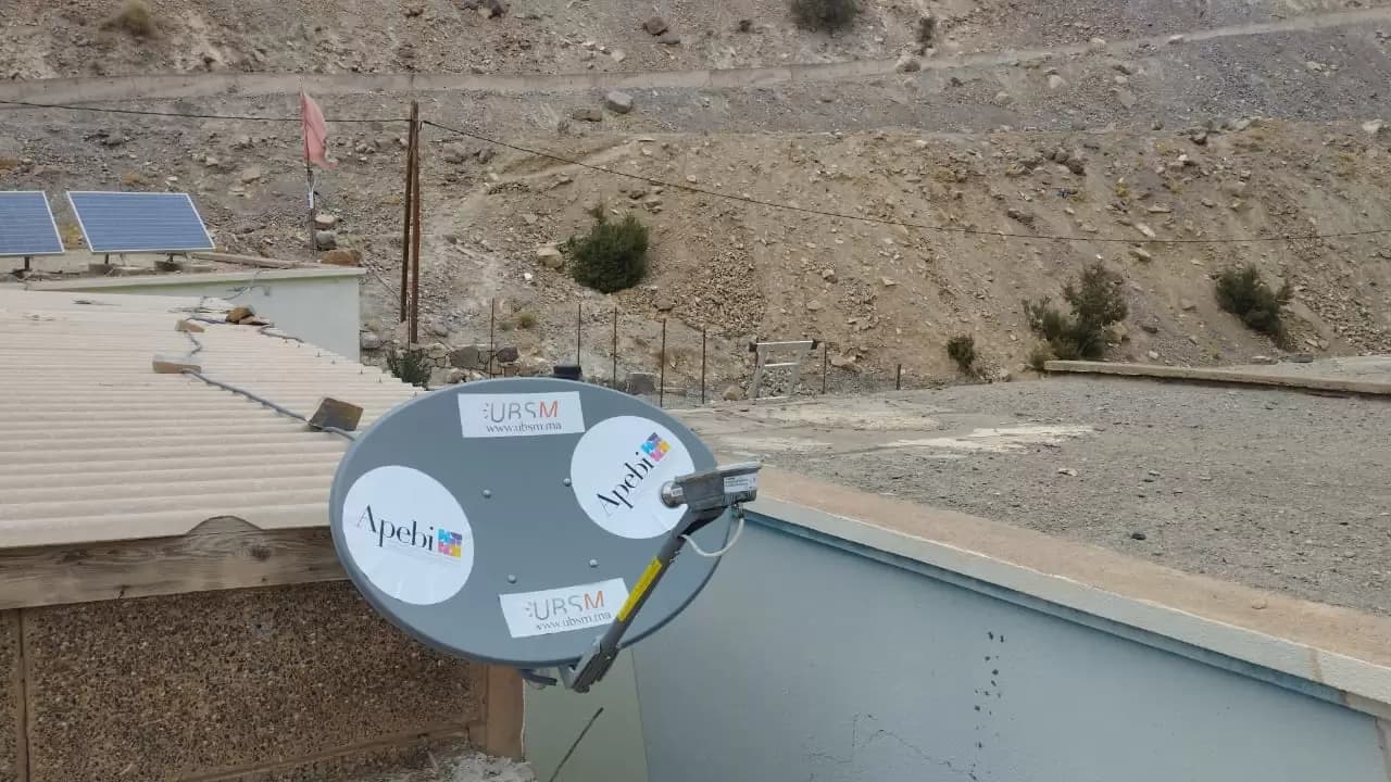 Seisme d'Al Haouz : UBSM deploie l'internet satellite dans les villages sinistrés