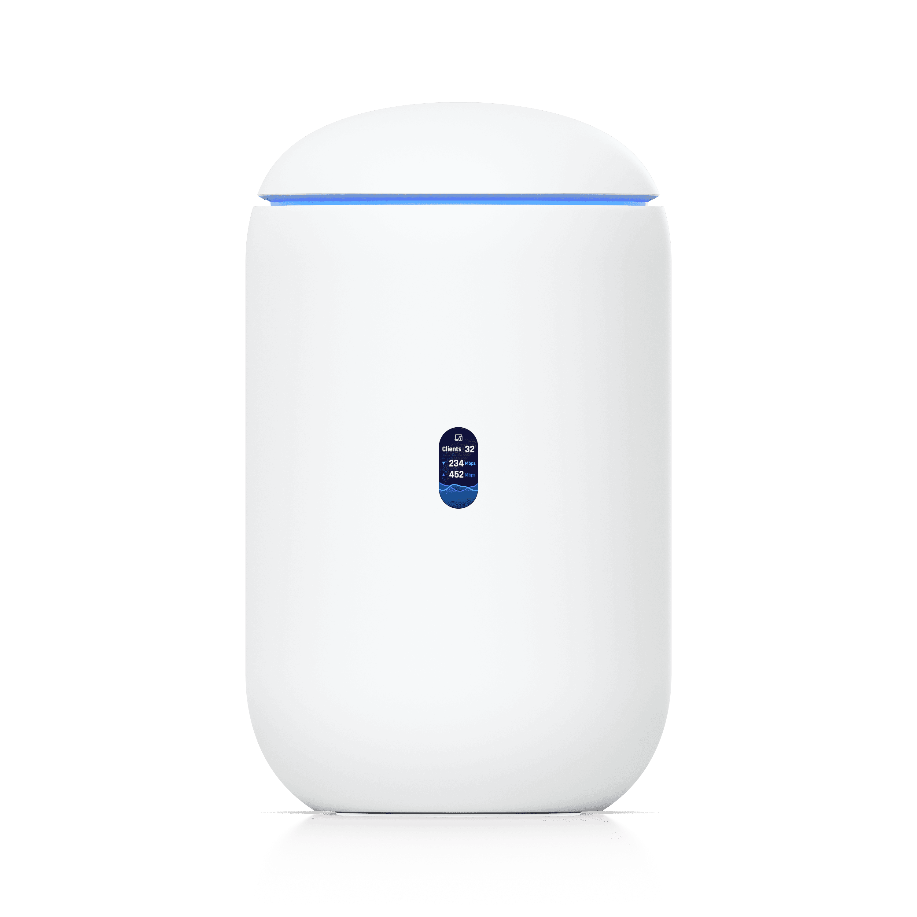 UniFi Dream Router — Routeur Wi-Fi 6 tout-en-un avec ports PoE et caméra intégrée. Disponible chez UBSM, distributeur Ubiquiti au Maroc.