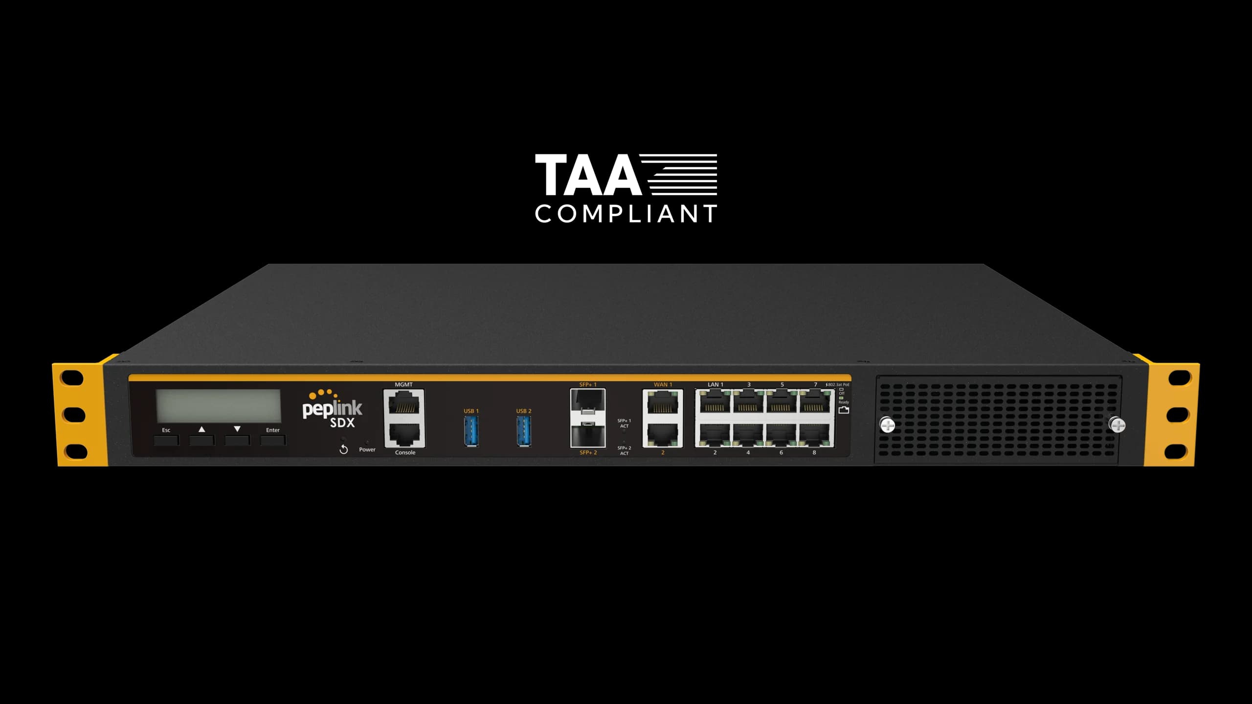 SDX — Plateforme SD-WAN modulaire FlexModule pour grandes entreprises. Distribué par UBSM au Maroc.