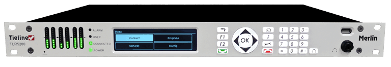 Merlin — Jusqu'à 6 décrochages simultanés, compatible WheatNet-IP et AES67. Disponible chez UBSM, distributeur Tieline au Maroc.
