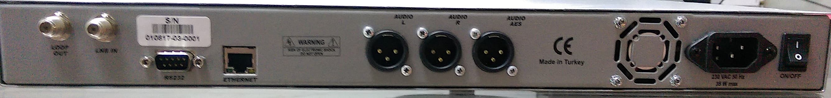 Récepteur Satellite DVB Internet par Satellite (VSAT) — Récepteur DVB au Maroc (vue 2)
