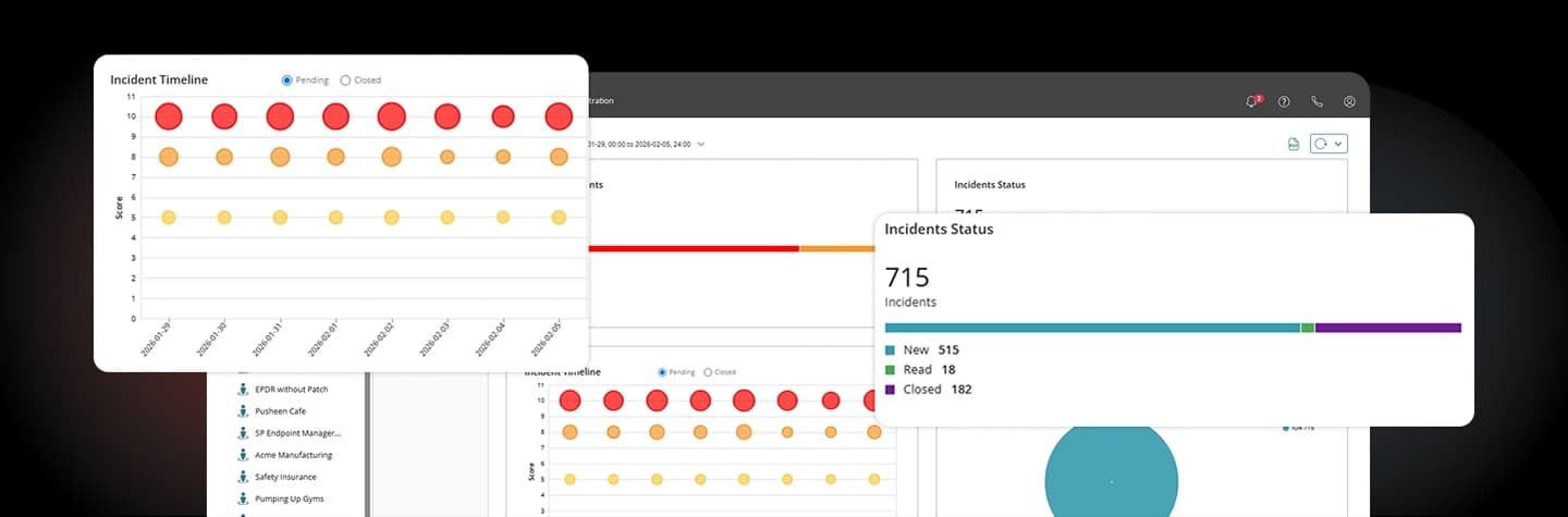 ThreatSync XDR — Corrélation unifiée réseau + endpoint avec remédiation 1-clic. Distribué par UBSM au Maroc.