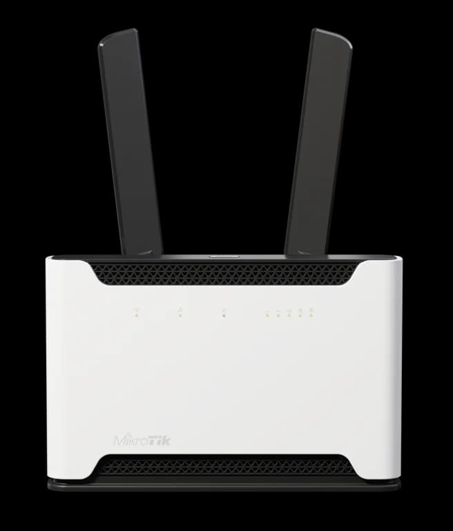 Chateau 5G — Routeur 5G Chateau 5G — Routeur 5G NR avec Wi-Fi AC dual-band et RouterOS v7. Distribué par UBSM au Maroc.