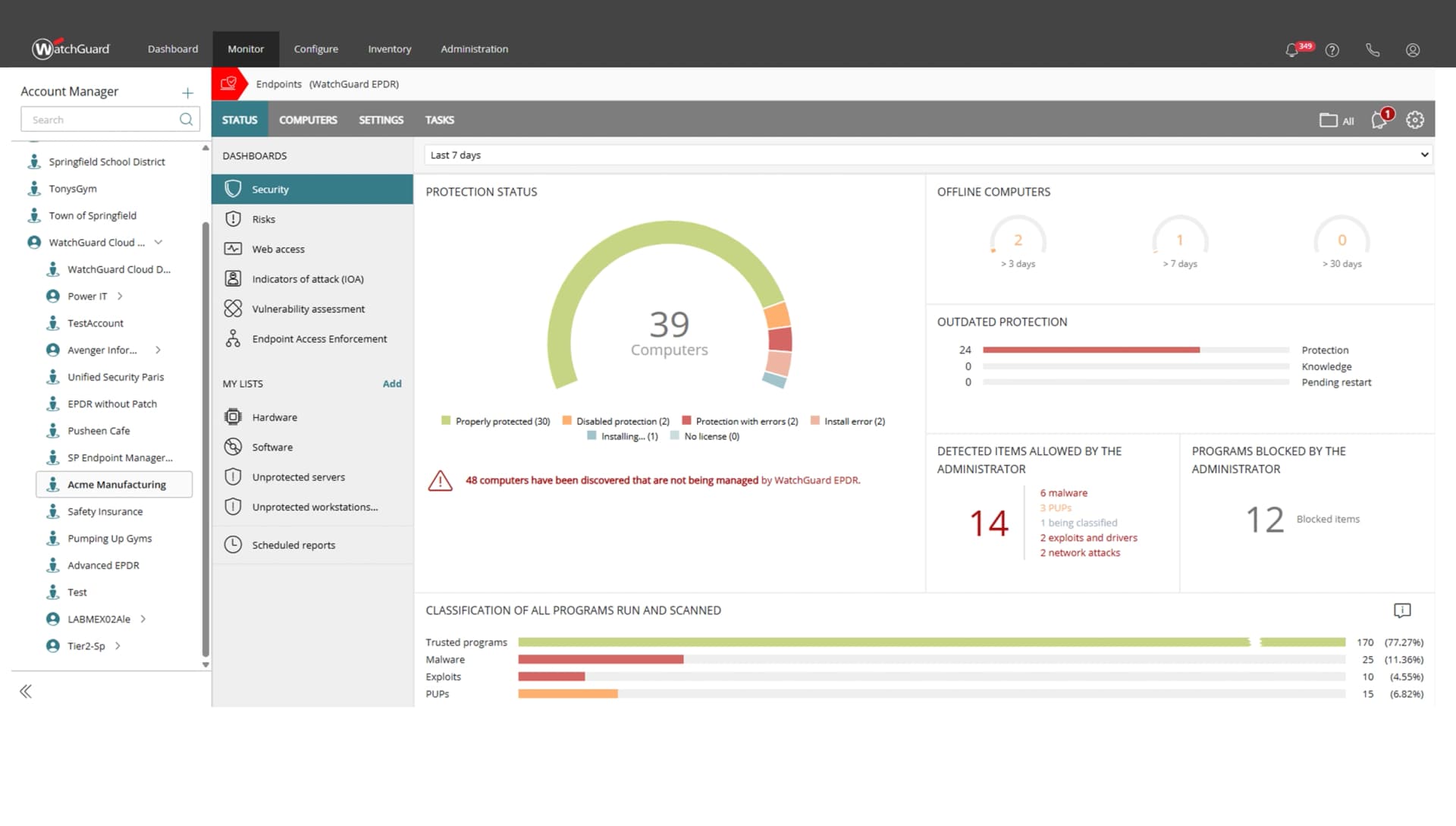 WatchGuard Cloud | WatchGuard WatchGuard Cloud Plateforme Cloud WatchGuard Maroc — vue 5
