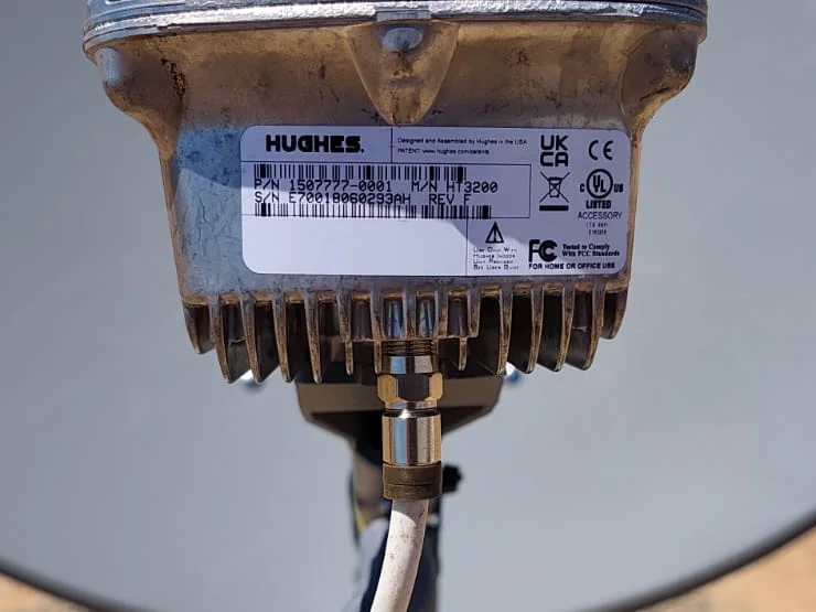 Modem Hughes HT3200 - ODU VSAT Eutelsat Konnect